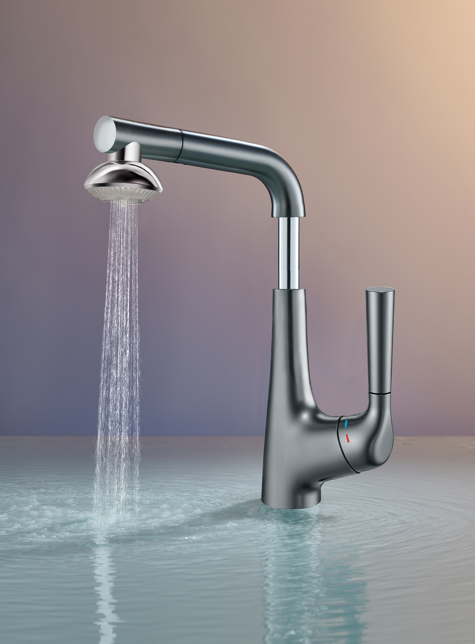 Pull-out Basin mixer