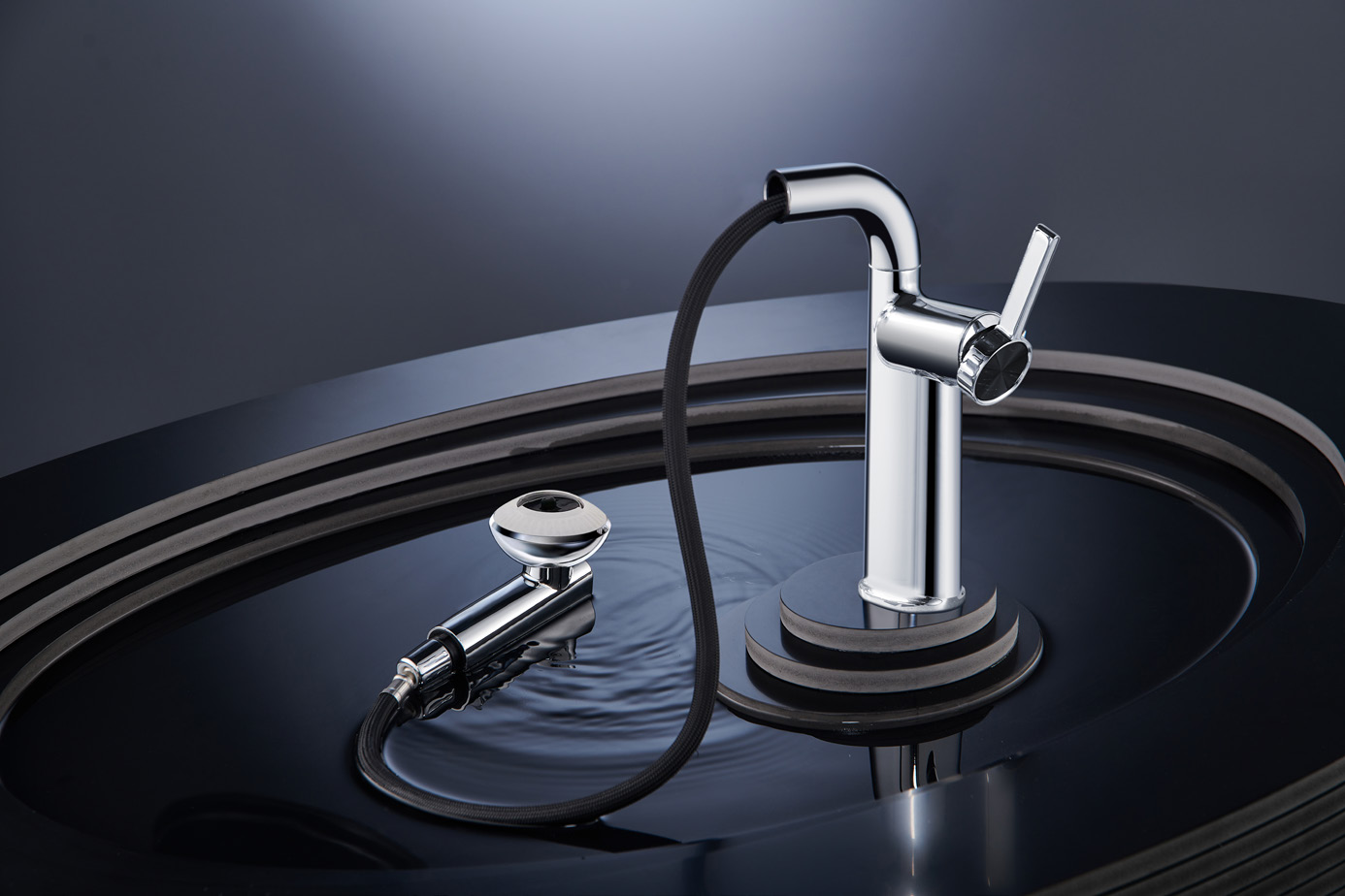 Pull-out Basin mixer Pull-out basin faucet