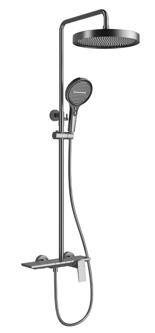 Three function surface mounted shower head set-30142