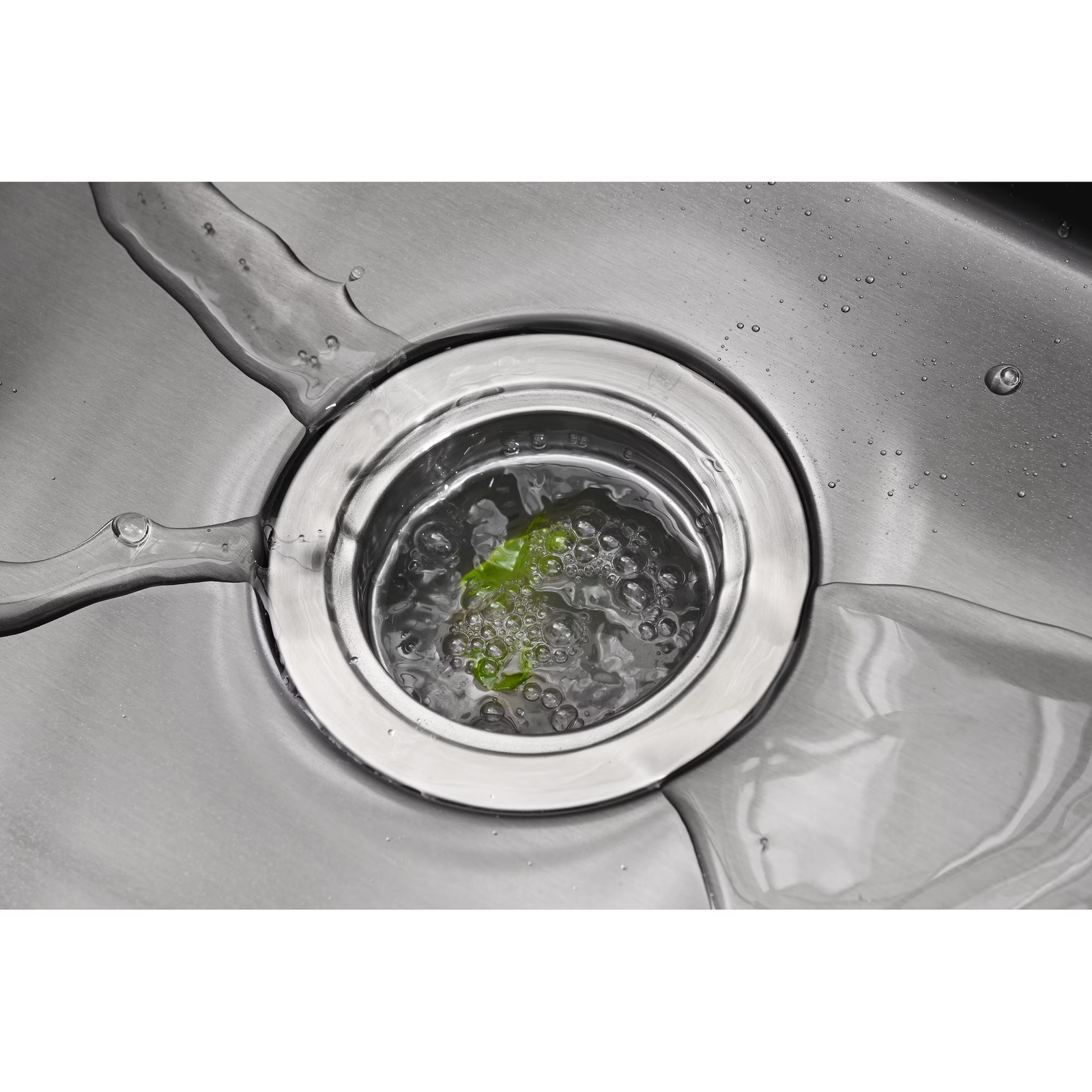 36 Inch Drop In & Undermount Kitchen Sink, Single Bowl Stainless Steel Kitchen Sink, Deep Basin Rust Resistant Farmhouse Sink with Noise Canceling Technology Black - 图片 2