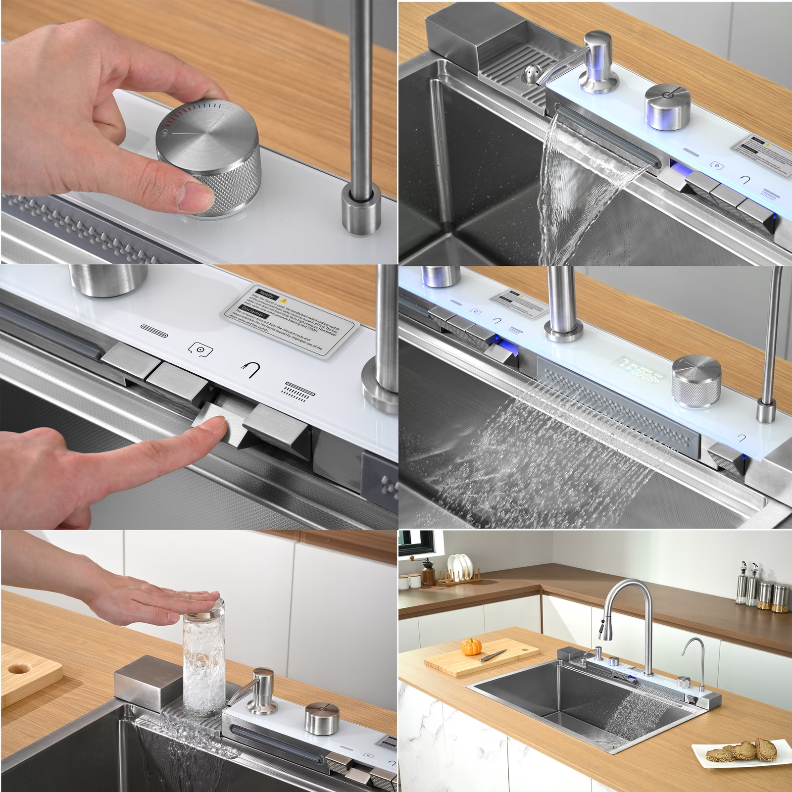Drop In Kitchen Sink 30 Inch Single Bowl, Top Mount Stainless Steel Kitchen Sink, Deep Rust Resistant Kitchen Sink with Noise Reduction - 图片 5