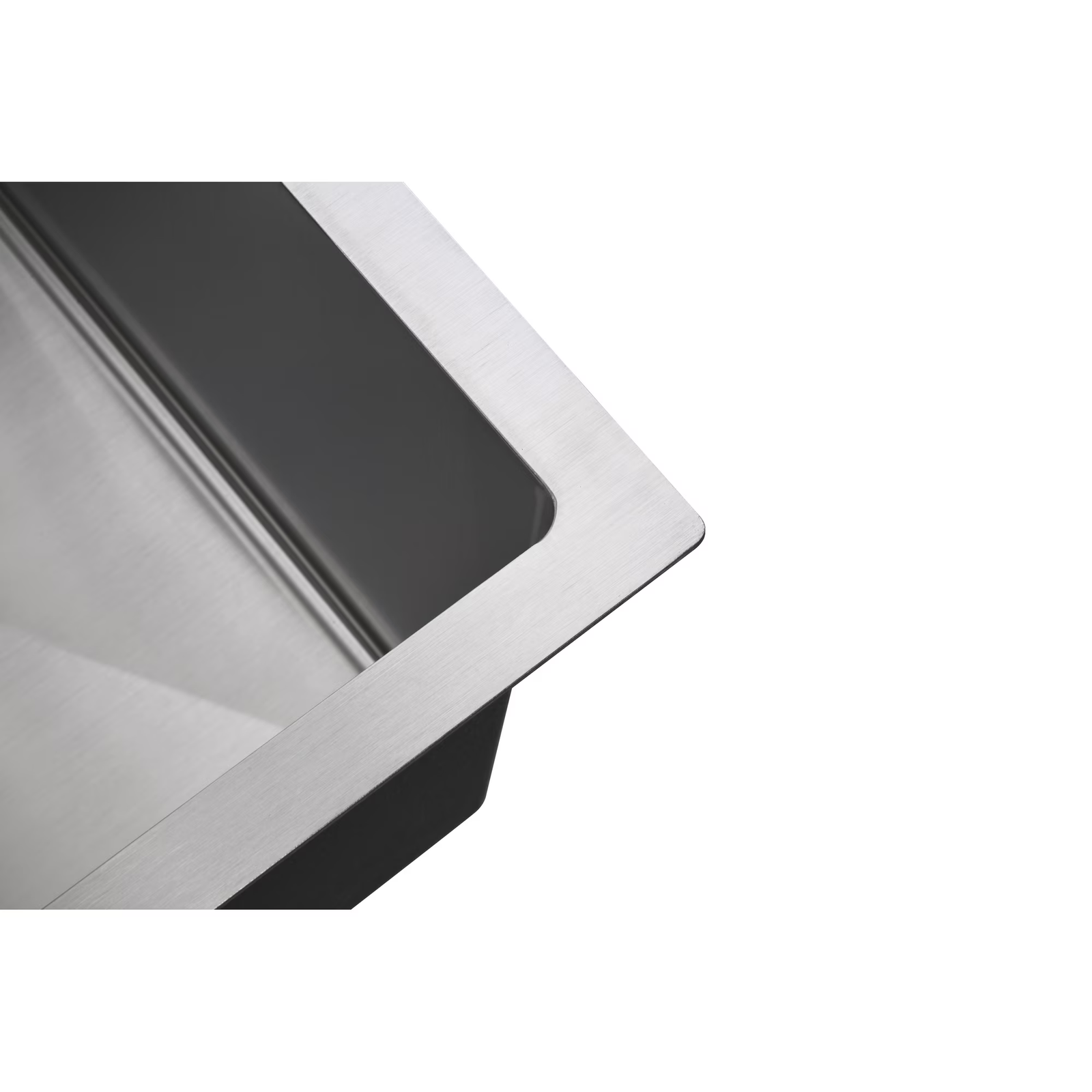 32 Inch Double Bowl Kitchen Sink, Drop In Stainless Steel Sink, Undermount Dual Basin Workstation Sink, Rustproof & Noise Reduction Kitchen Sink Brushed Silver - 图片 3