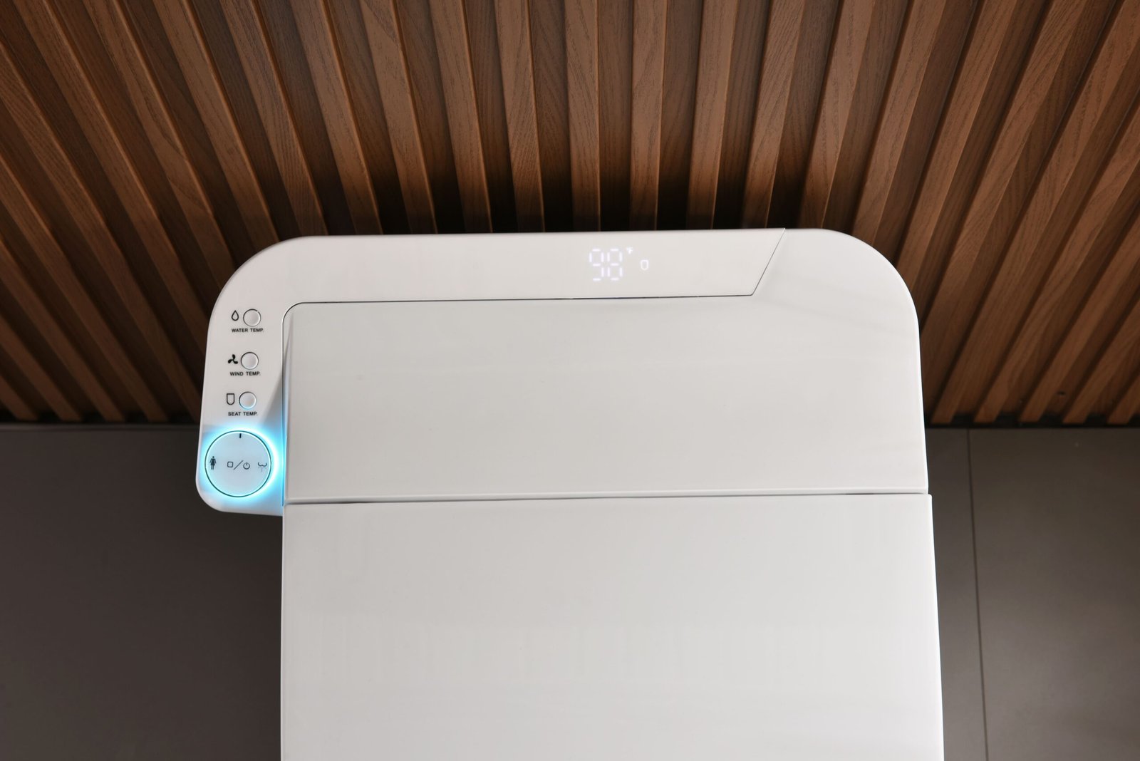 Elongated Smart Tankless Toilet with Bidet, Auto Flush, Heated Seat, Warm Wash/Dryer, Adjustable Water Temp, Foot Sensor Operation, Night Light, Remote Control - 图片 6