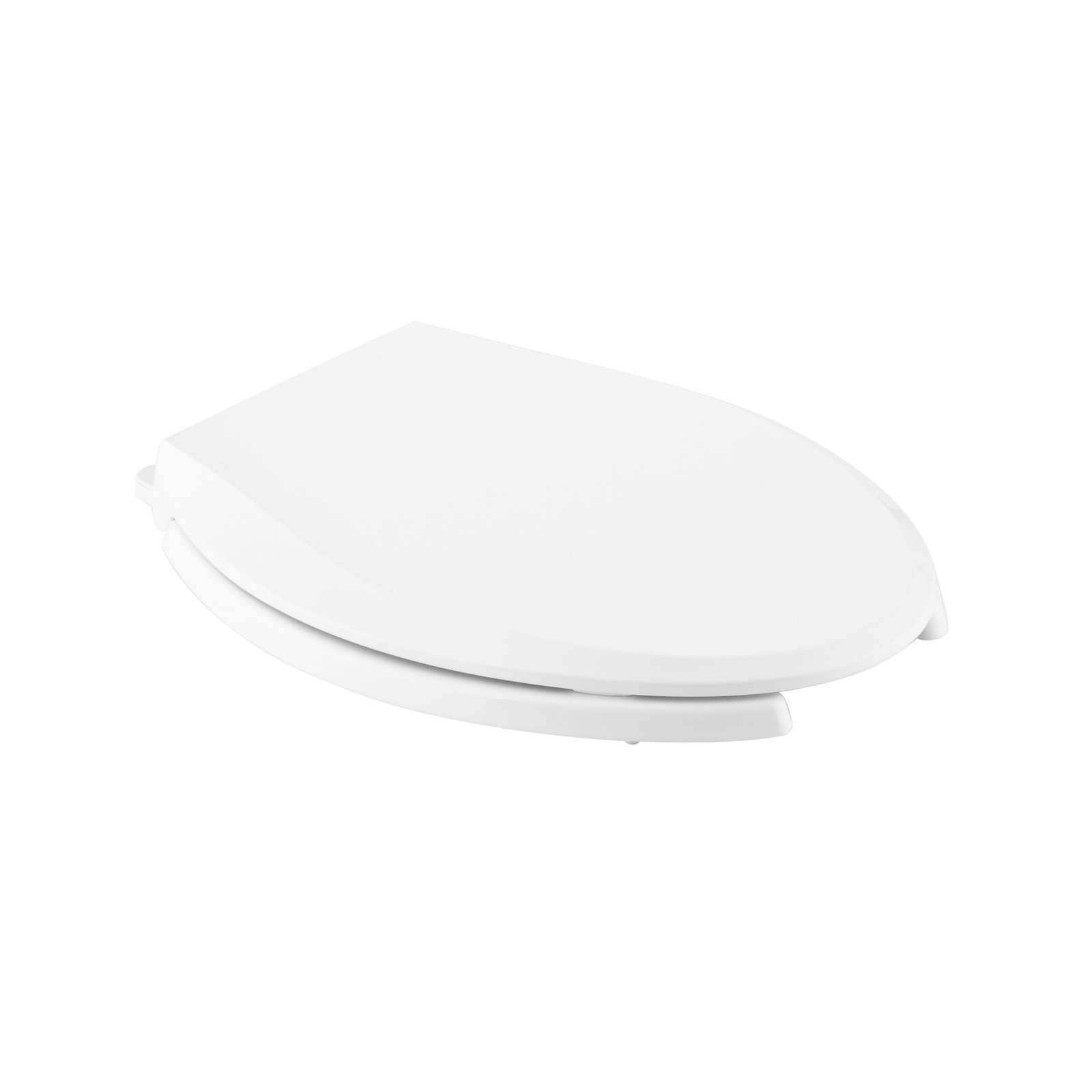 Elongated Open Front Slow Close Toilet Seat with Lid - 图片 3